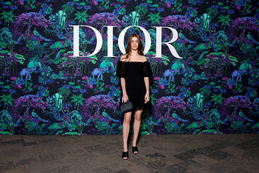 Satheene Sednaoui au défilé Dior Fall 2023 à Mumbai