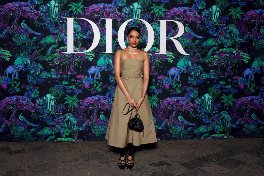 Sobhita Dhulipala au défilé Dior Fall 2023 à Mumbai