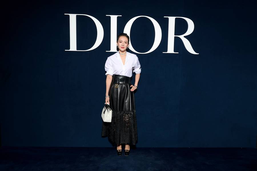 Zhang Ziyi au défilé Dior automne-hiver 2023-2024