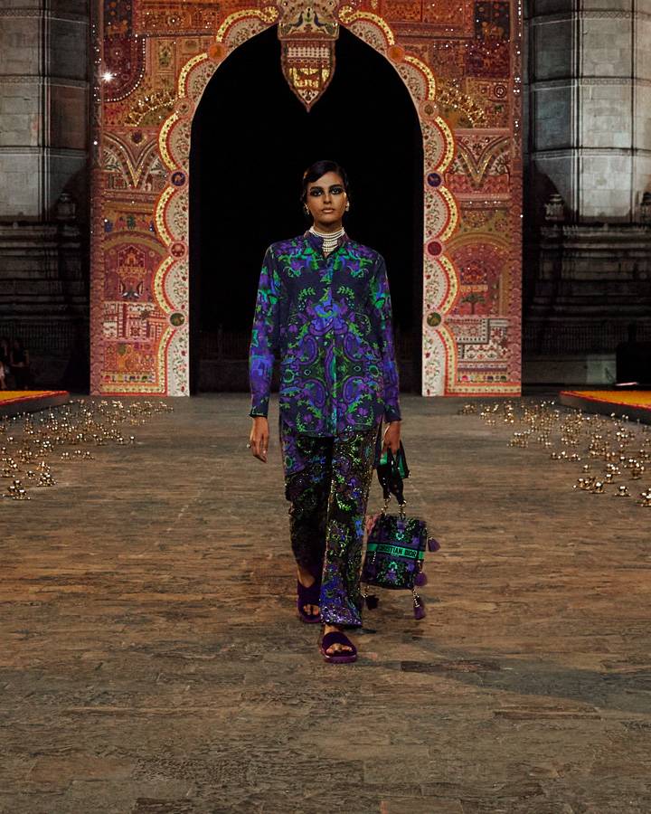 Le défilé Dior Fall 2023 à Mumbai