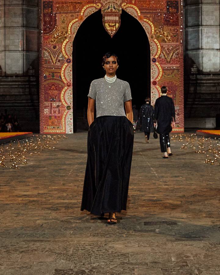 Le défilé Dior Fall 2023 à Mumbai