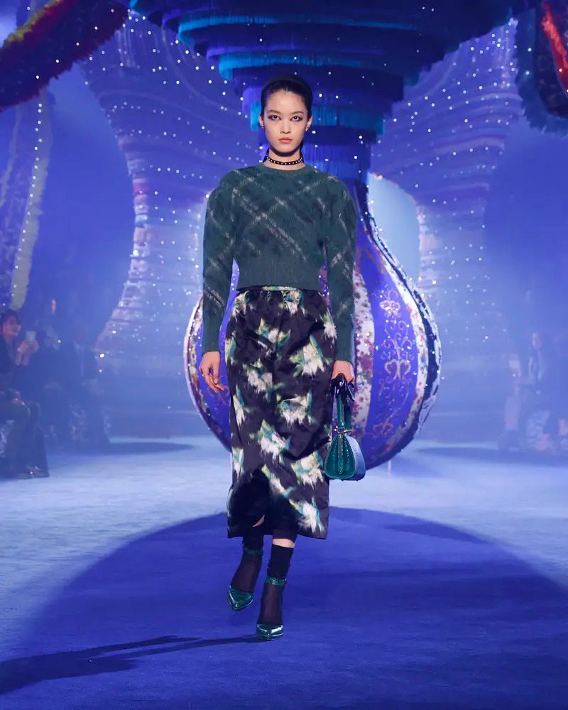 Tartan at Dior Fall-Winter 2023-2024