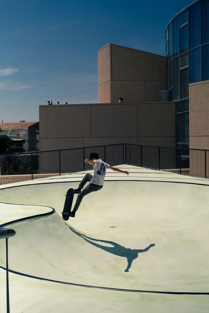 OooOoO, Koo Jeong A – Skatepark, Parc des Ateliers, LUMA, Arles, France. © Victor Picon