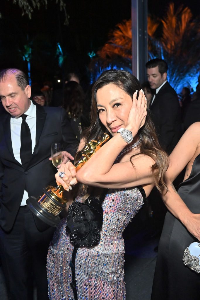 Michelle Yeoh à l'after party Vanity Fair des Oscars 2023. Photo by Stefanie Keenan/VF23/WireImage for Vanity Fair