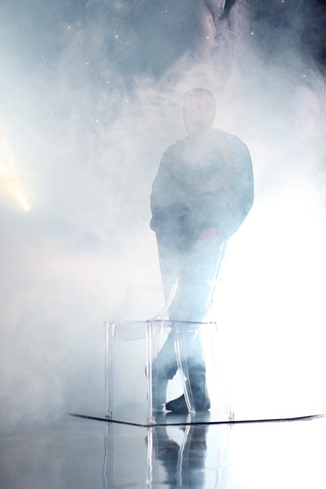 Personnage de cire de Philippe Starck réalisé par Éric Saint-Chaffray, sculpteur-modeleur, 2010 pour le Musée Grévin. Paris, collection Musée Grévin © Yann Deret
