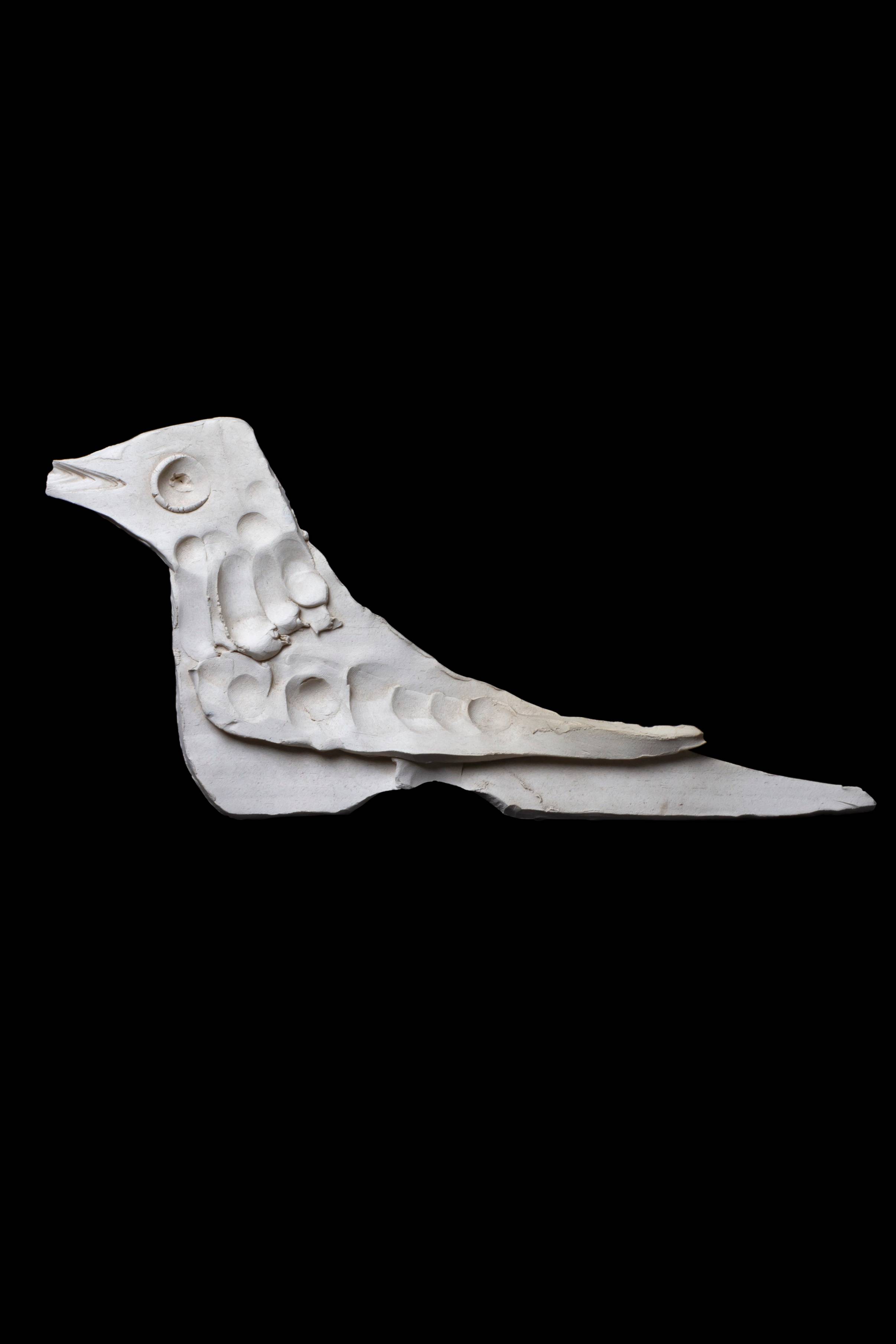Pablo Picasso
Grand Oiseau
C.1957
Modelled and incised ceramic
19 x 38,5 x 2 cm
© Succession Picasso/DACS, London 2023. Courtesy Galerie Chenel