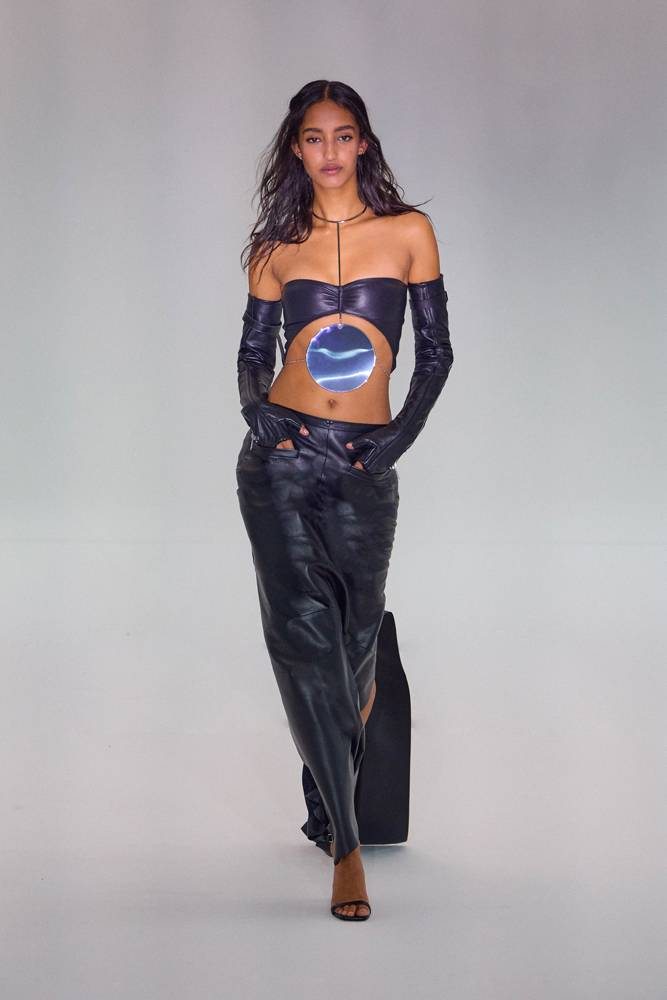 Leather at Courrèges Fall/Winter 2023-2024
