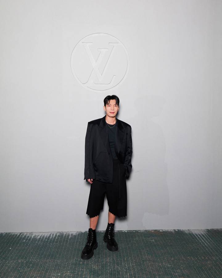 Hajun Wi au défilé Louis Vuitton Pre-Fall 2023 à Séoul