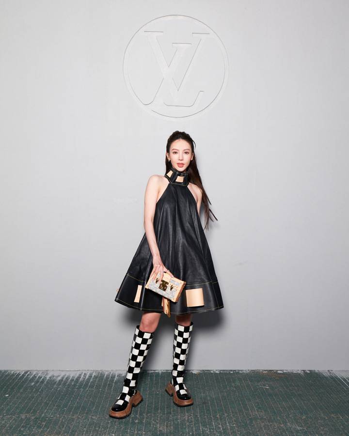 Jin Chen au défilé Louis Vuitton Pre-Fall 2023 à Séoul