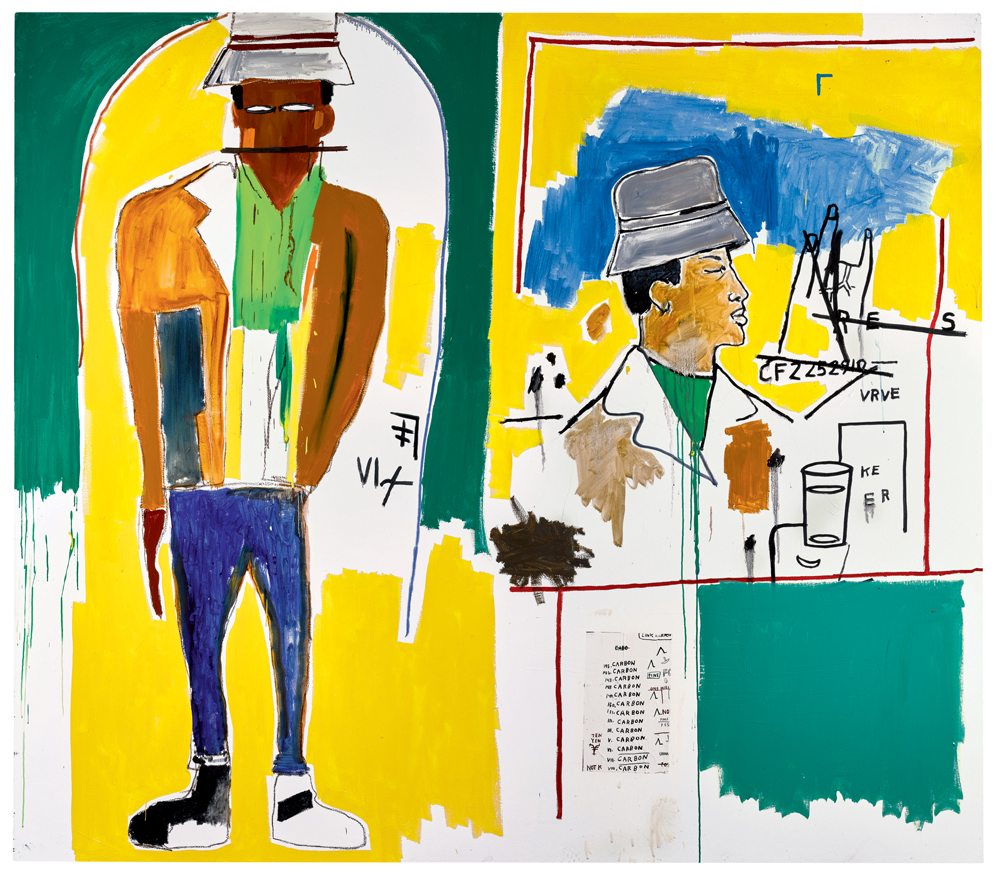 Jean-Michel Basquiat, ERO, 1984, Mugrabi Collection © Estate of Jean-Michel Basquiat. Licensed by Artestar, New York.