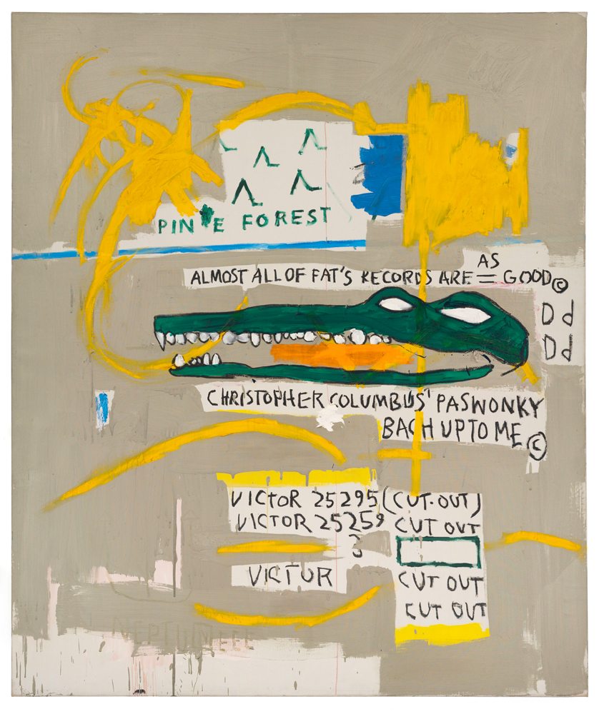 Jean-Michel Basquiat, Untitled, 1988, Private Collection, Courtesy Hauser & Wirth Collection Services © Estate of Jean-Michel Basquiat. Licensed by Artestar, New York.