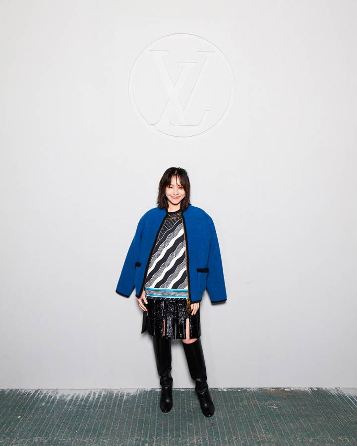 Karena Lam au défilé Louis Vuitton Pre-Fall 2023 à Séoul