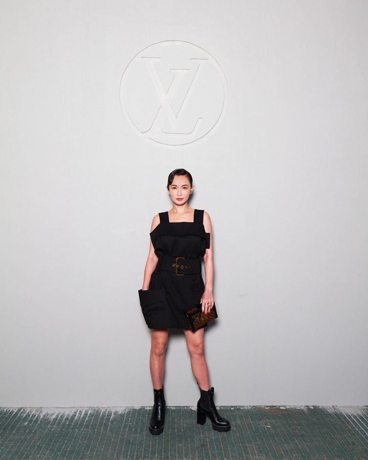 Kyoko Hasegawa au défilé Louis Vuitton Pre-Fall 2023 à Séoul 