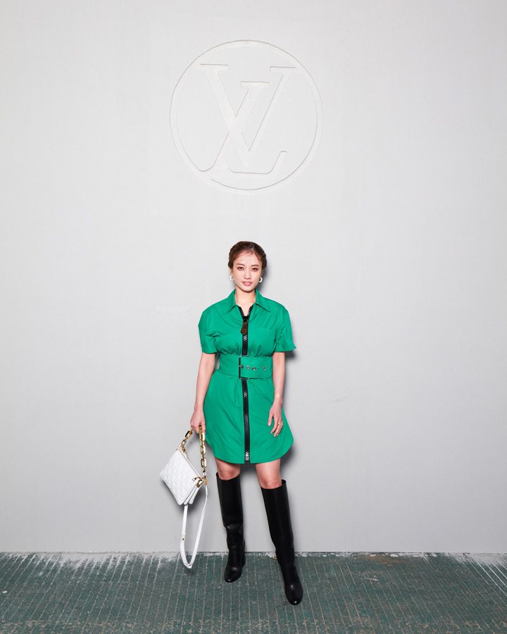 Maria Tan au défilé Louis Vuitton Pre-Fall 2023 à Séoul