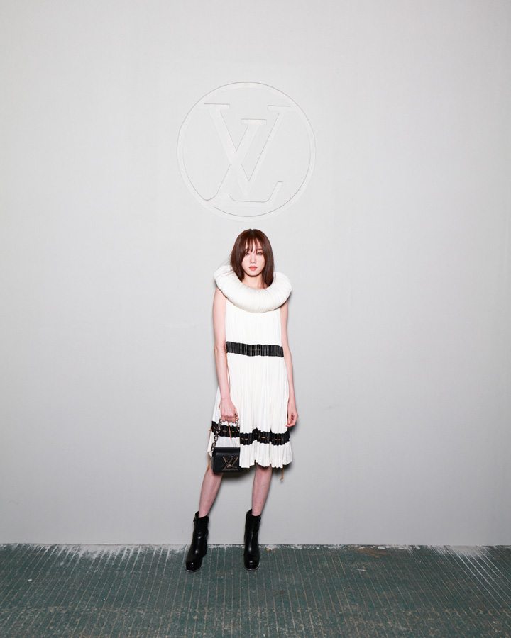 Sungkyung Lee au défilé Louis Vuitton Pre-Fall 2023 à Séoul