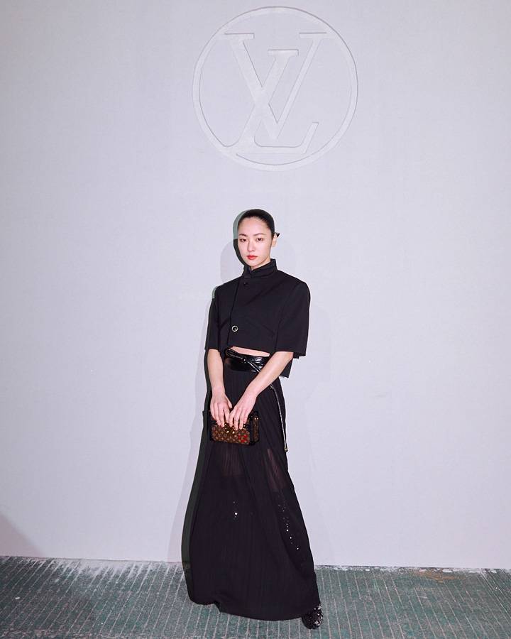Yeobeen Jeon au défilé Louis Vuitton Pre-Fall 2023 à Séoul