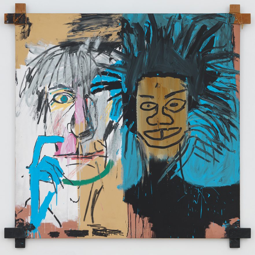 Jean-Michel Basquiat, "Dos Cabezas" (1982). Estate of Jean-Michel Basquiat Under license from Artestar, New York