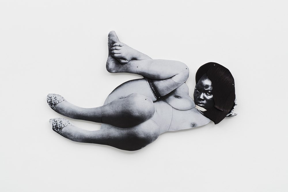 Frida Orupabo, "Three Legged Woman", 2022