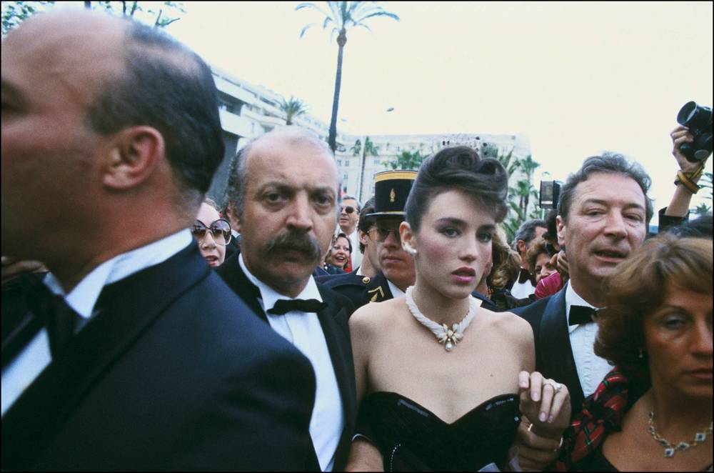 Isabelle Adjani at the Cannes Film Festival, May 11, 1983. Photo by Pool LAFORET/LOCHON/Gamma-Rapho via Getty Images.