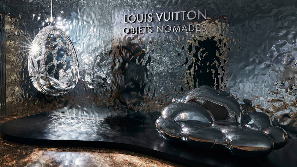 Les nouveaux Objets Nomades de Louis Vuitton à Milan.