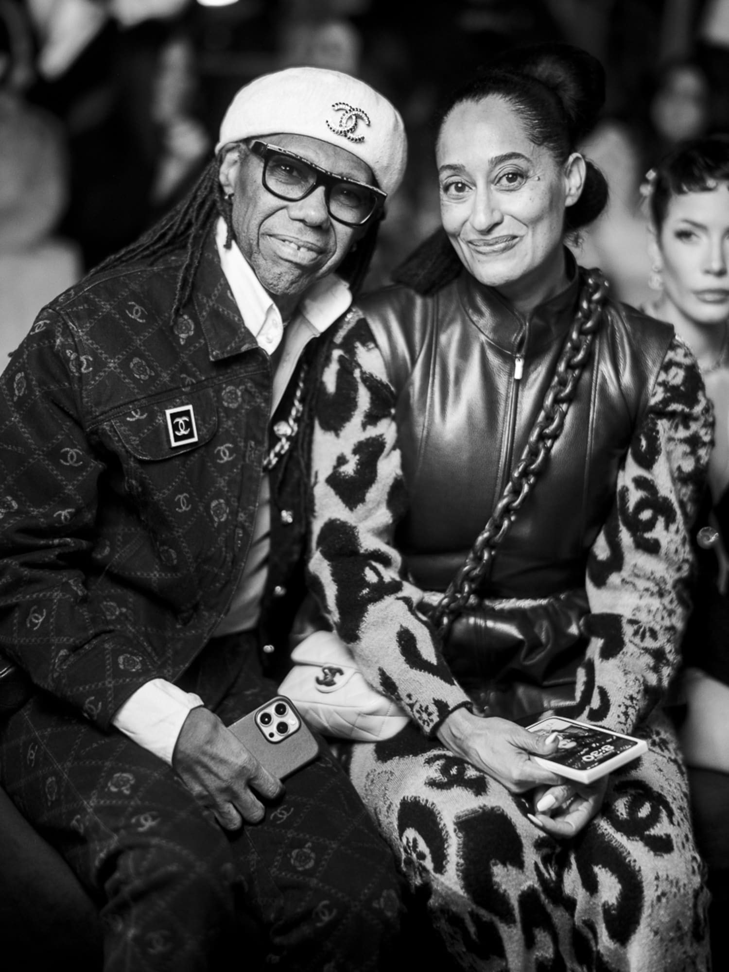 Nile Rodgers au défilé Chanel croisière 2023-2024 à Los Angeles