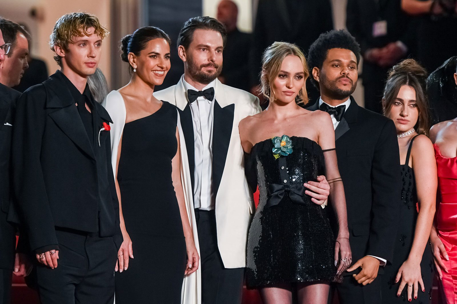 Troy Sivan, Sam et Ashley Levinson, Lily Rose Depp, Abel Tsefaye (The Weeknd) au Festival de Cannes 2023