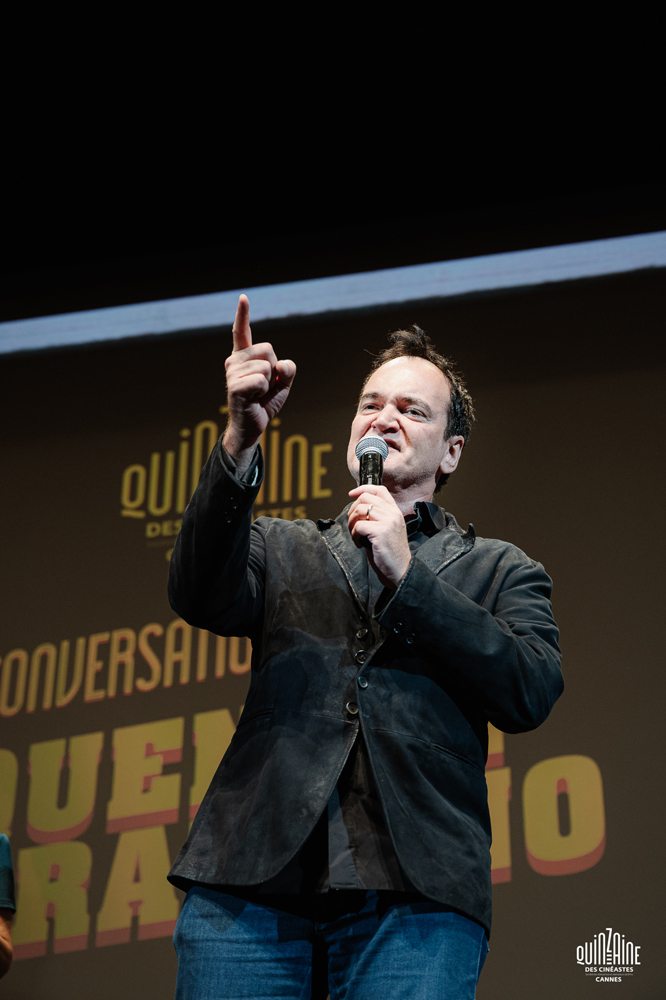La masterclass de Quentin Tarantino à la Quinzaine des Cinéastes © Guillaume Lutz / Quinzaine des Cinéastes