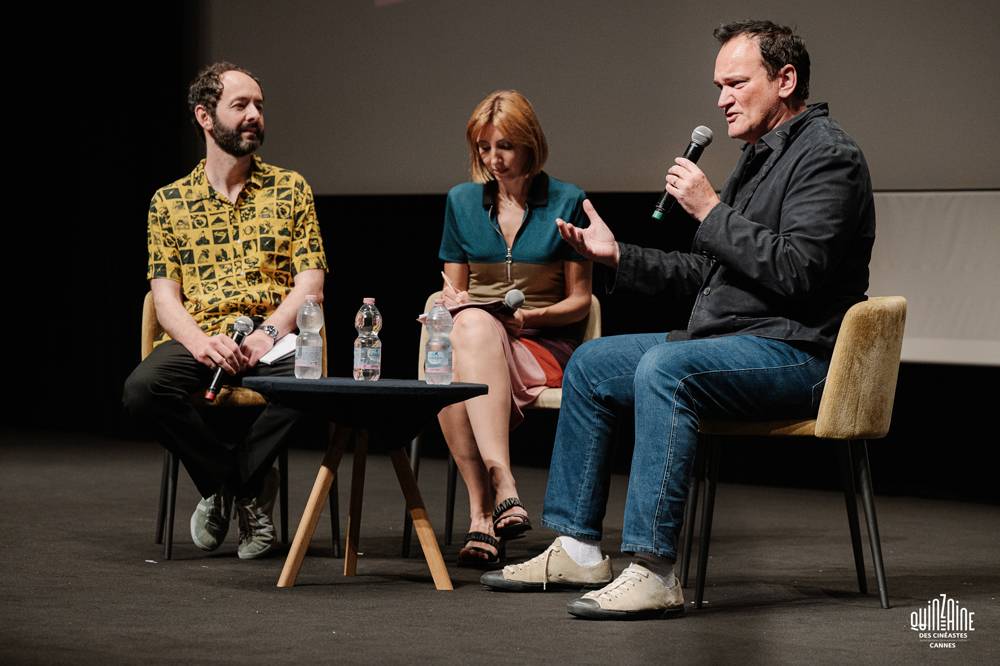 La masterclass de Quentin Tarantino à la Quinzaine des Cinéastes © Guillaume Lutz / Quinzaine des Cinéastes