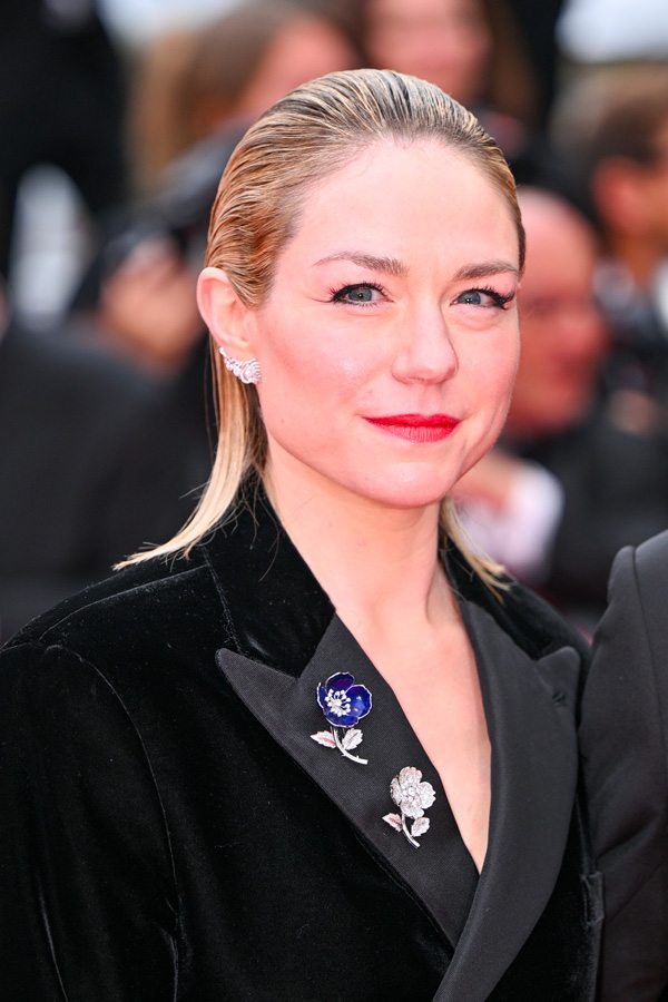 Émilie Dequenne en Armani et Boucheron au Festival de Cannes 2023