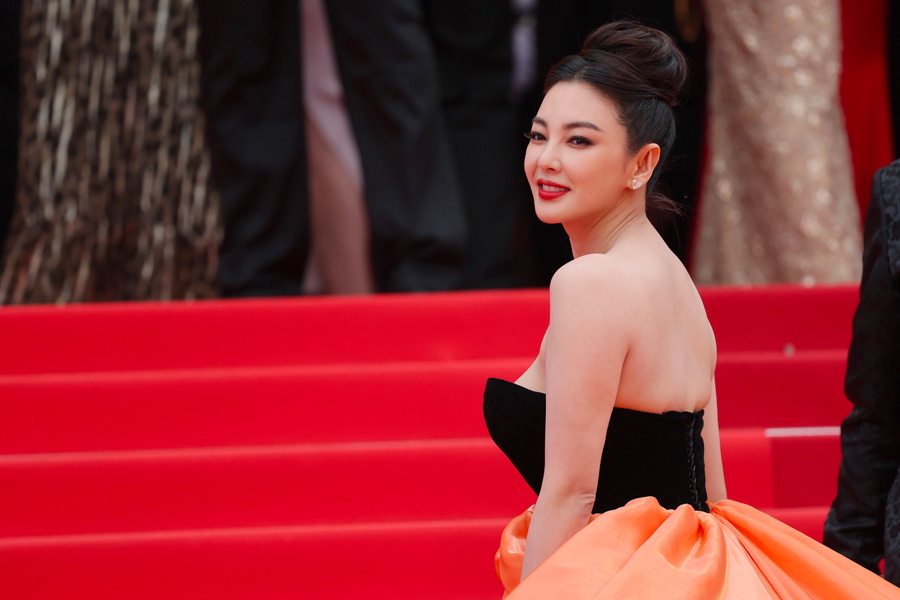 Zhang Yuki en Chopard au Festival de Cannes 2023 