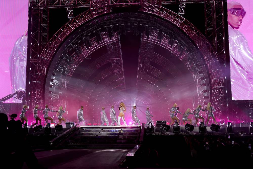Beyoncé lors de la première date de son Renaissance World Tour à la Friends Arena en Suède, le 10 mai 2023. Photo par Kevin Mazur © Getty Images for Parkwood. 