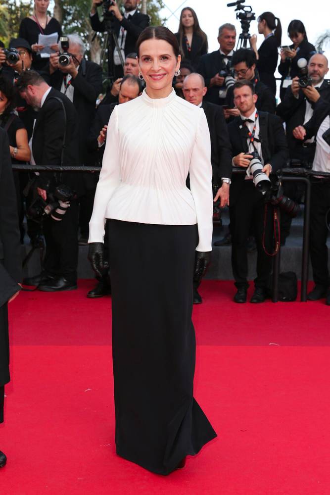 Juliette Binoche en Dior au Festival de Cannes © Dior
