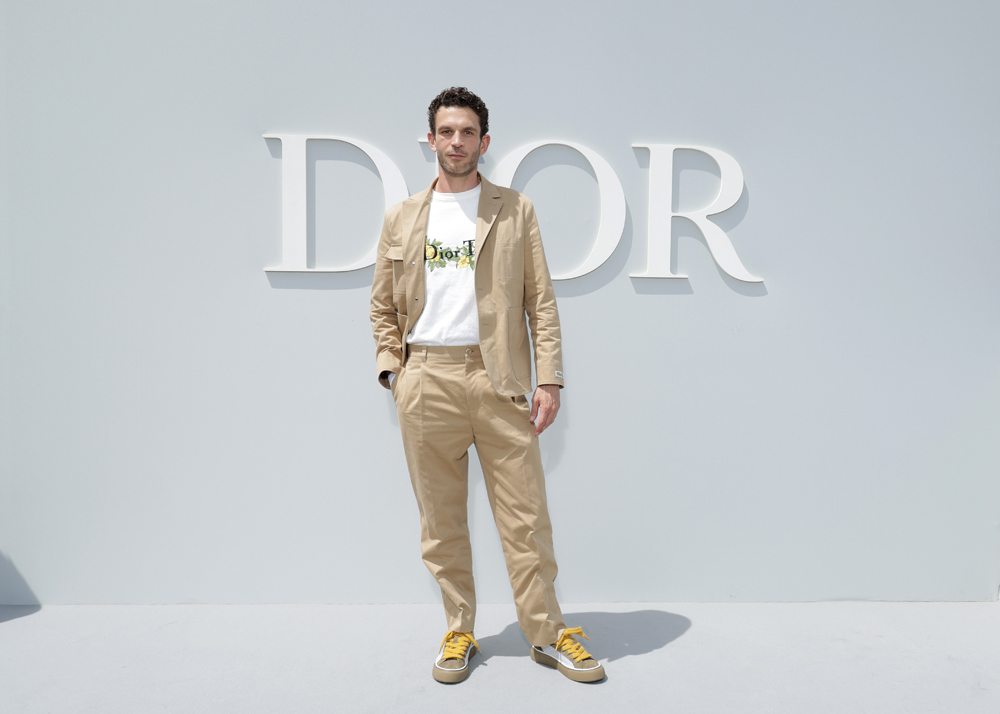 Arnaud Valois au défilé Dior homme printemps-été 2024