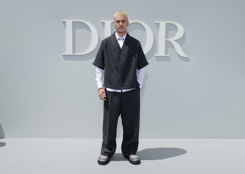 Arón Piper au défilé Dior homme printemps-été 2024