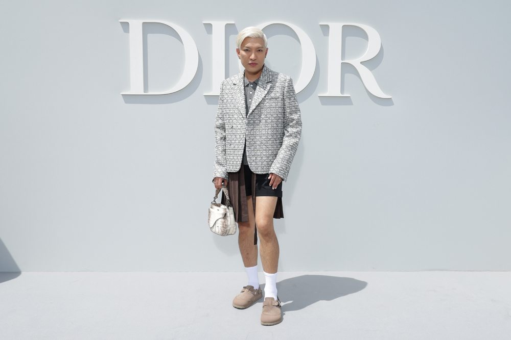 Bryanboy au défilé Dior homme printemps-été 2024