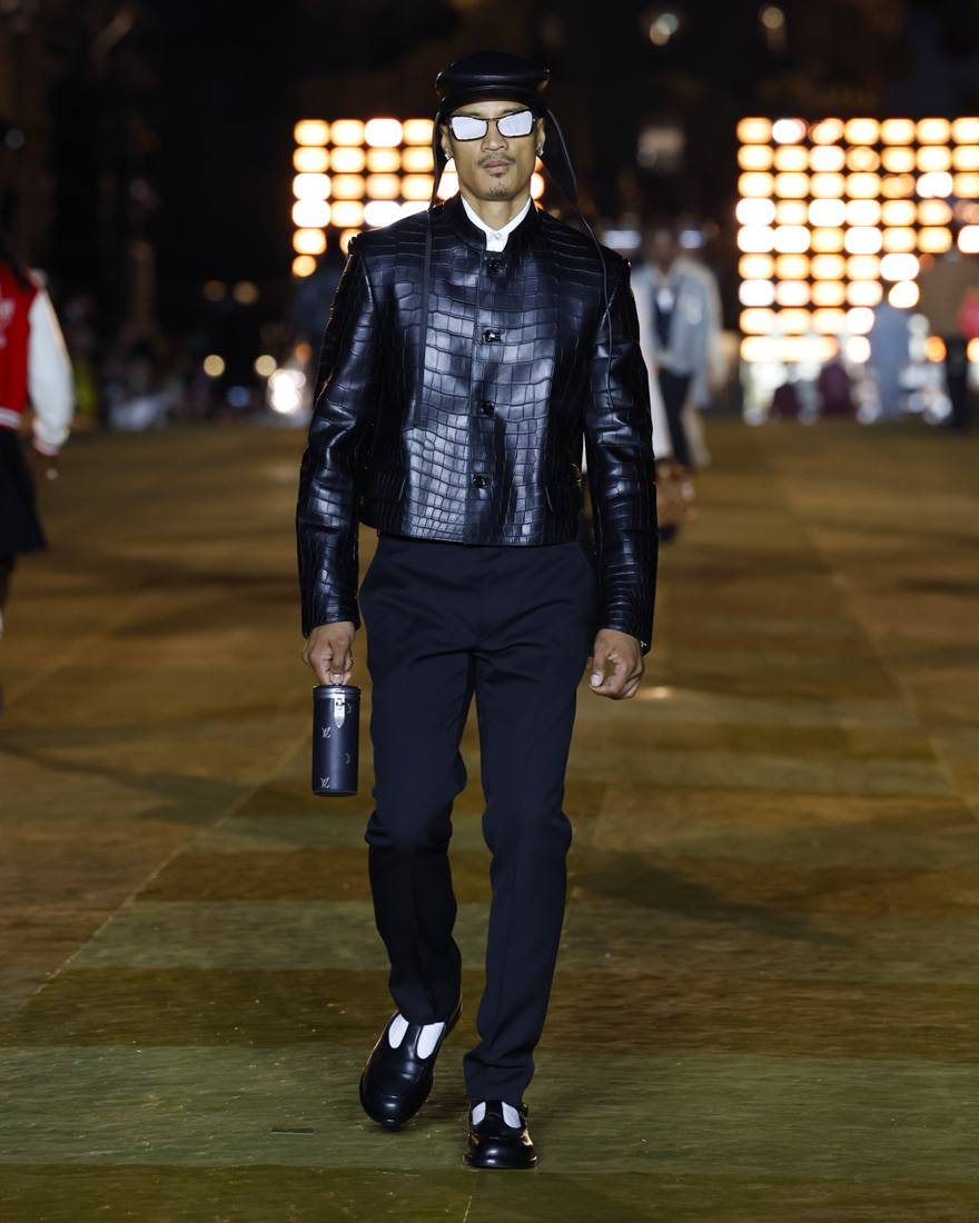 Pharrell Williams' first Louis Vuitton show in Paris