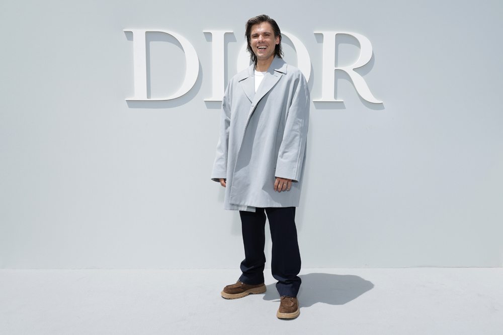 Orelsan au défilé Dior homme printemps-été 2024