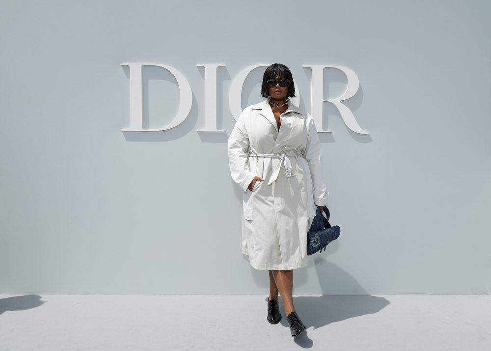 Precious Lee au défilé Dior homme printemps-été 2024