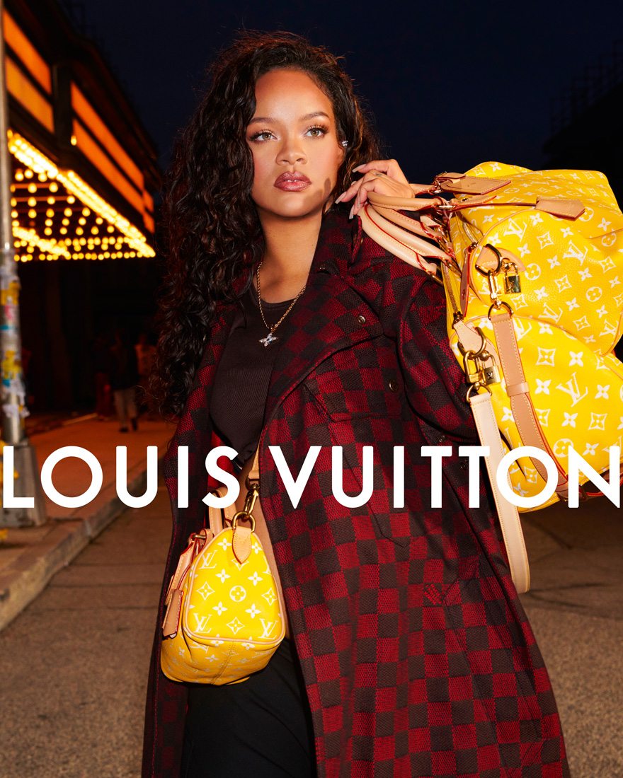 Rihanna pour la campagne printemps-été 2024 de Louis Vuitton © Keizō Kitajima and Martine Syms / Louis Vuitton 
