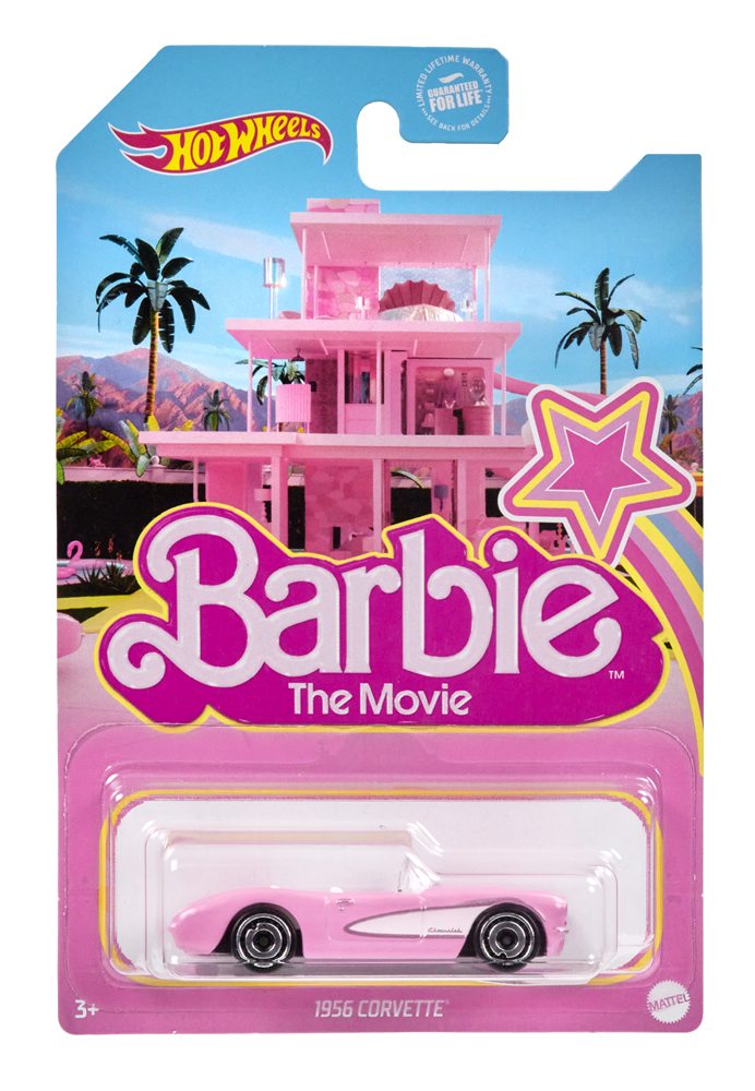 la voiture corvette Barbie Hot Wheels © Mattel