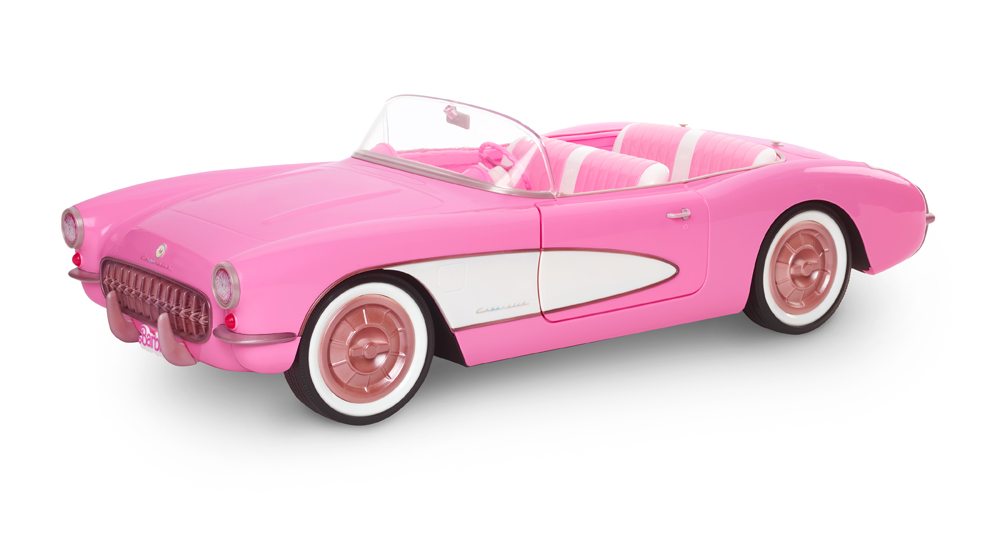 La voiture Barbie Le Film – Corvette rose © Mattel
