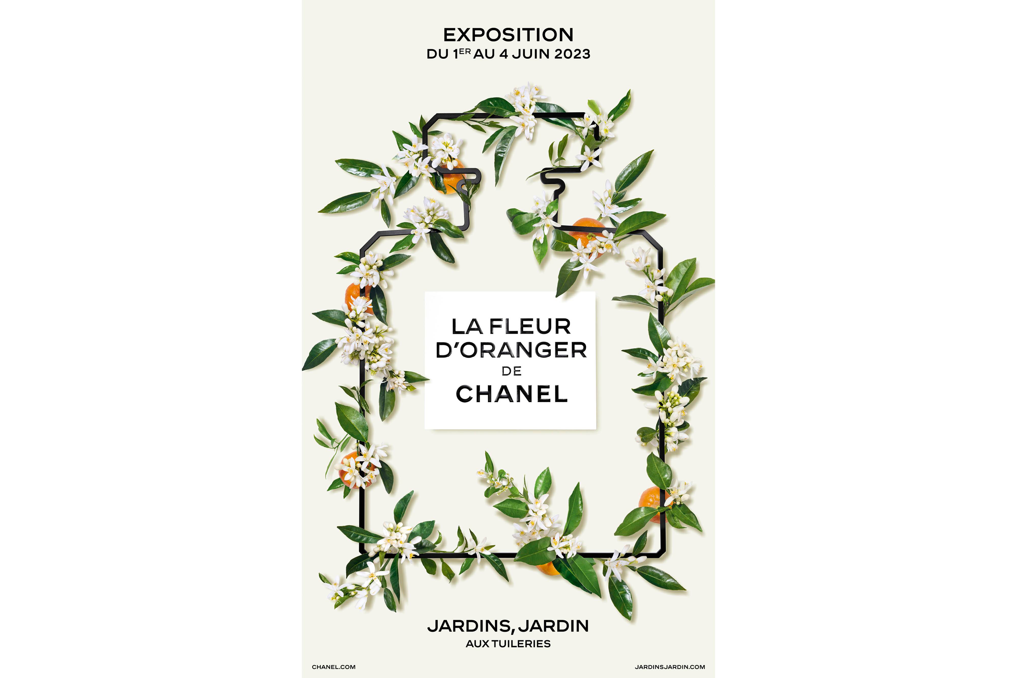 Exposition La Fleur d'Oranger de Chanel