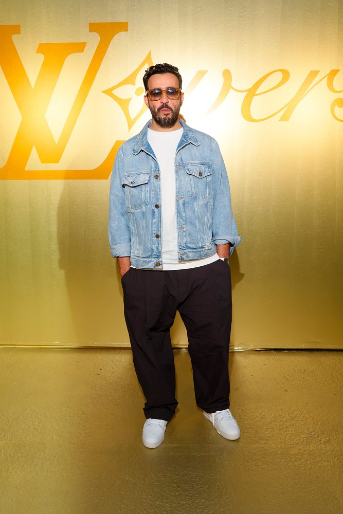Jonathan Cohen at the Louis Vuitton show by Pharrell Williams