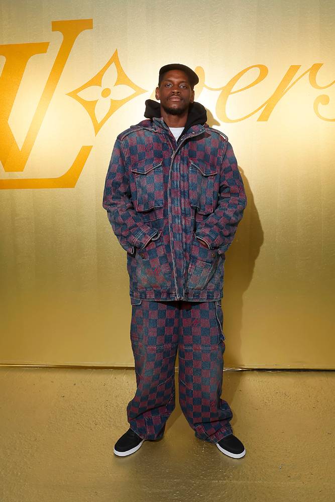 ASAP Nast at the Louis Vuitton show by Pharrell Williams
