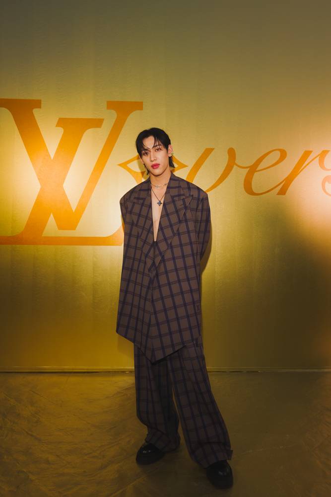 BamBam at the Louis Vuitton show by Pharrell Williams