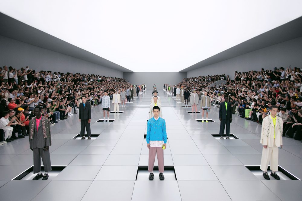 Le défilé Dior homme printemps-été 2024 © Alfredo Piola 