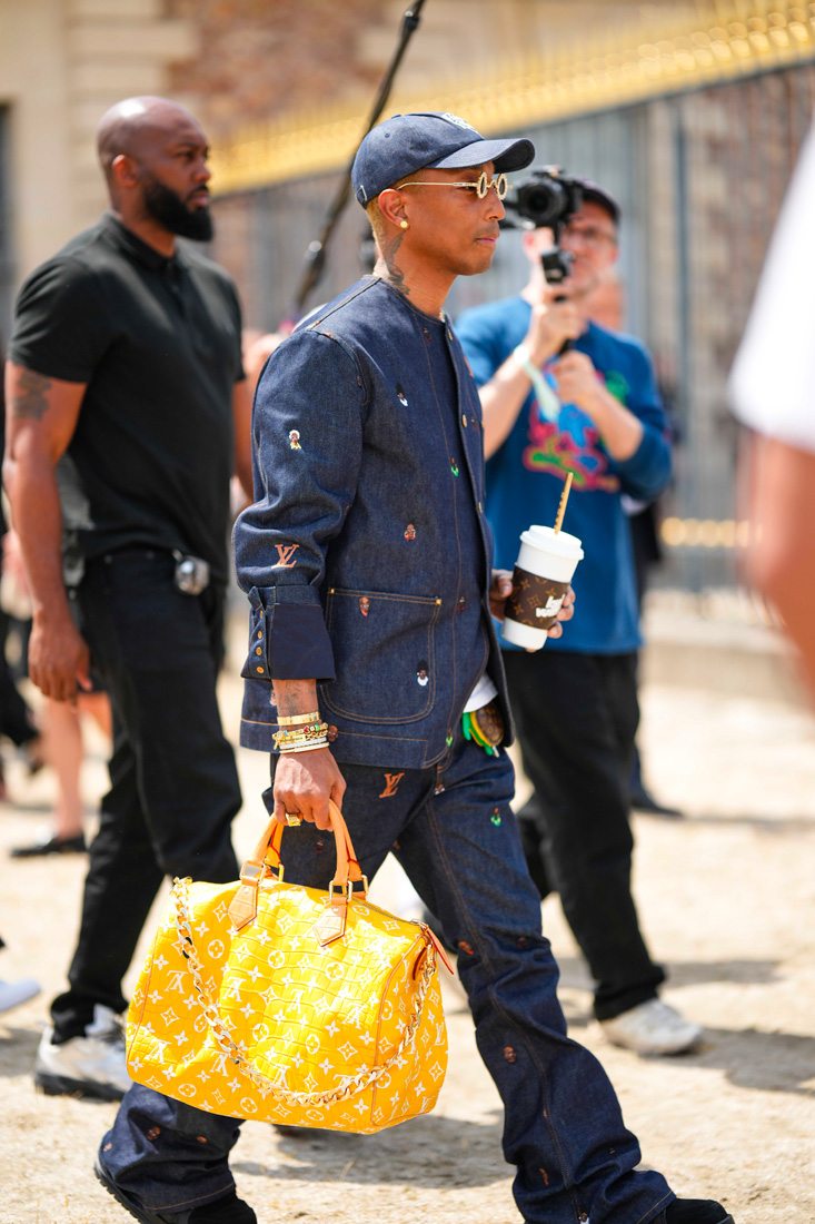 Pharrell Williams au défilé Dior © Getty
