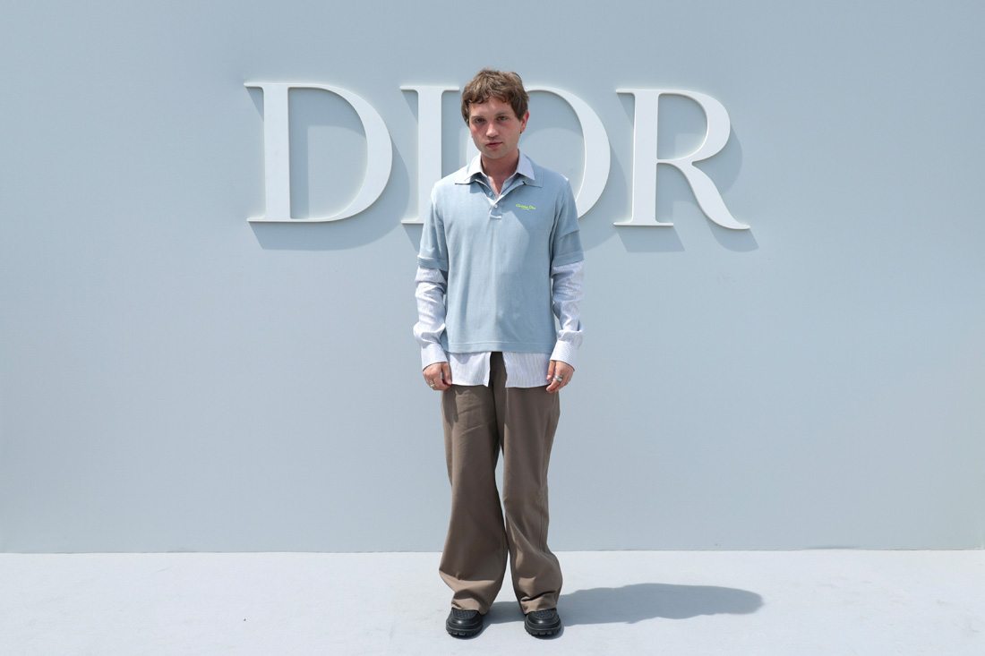 Lukas Ionesco au défilé Dior printemps-été 2024