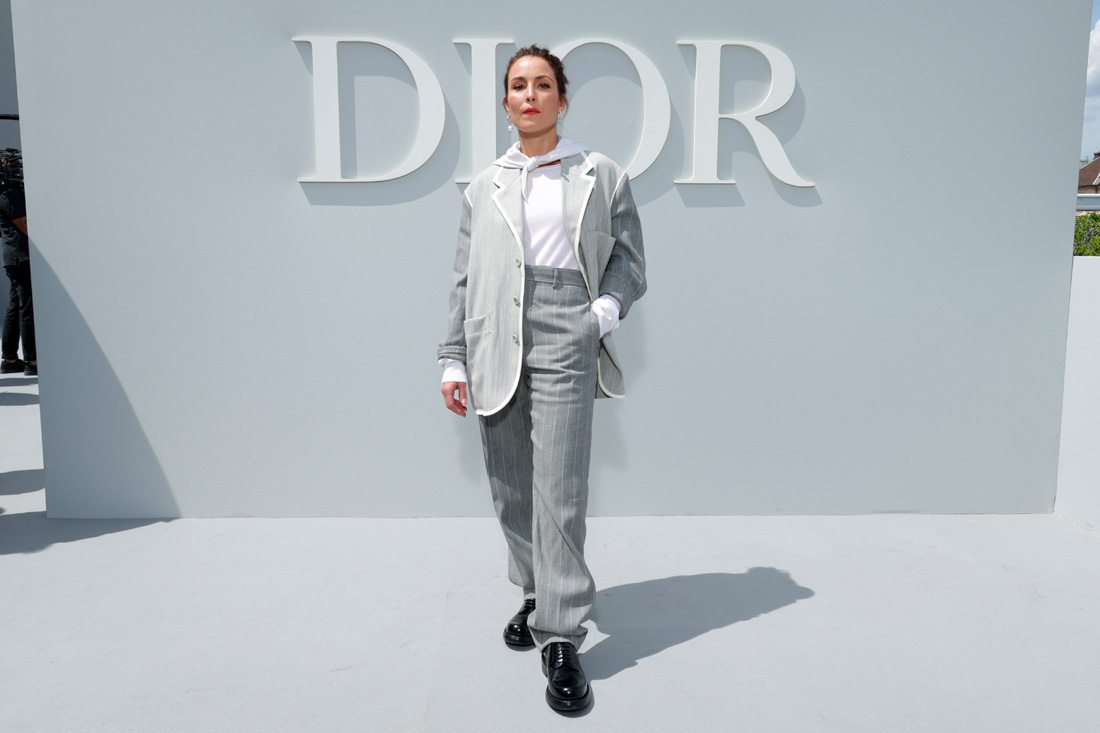 Noomi Rapace au défilé Dior printemps-été 2024