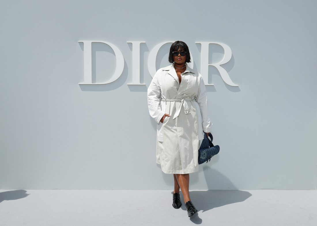 Precious Lee au défilé Dior printemps-été 2024